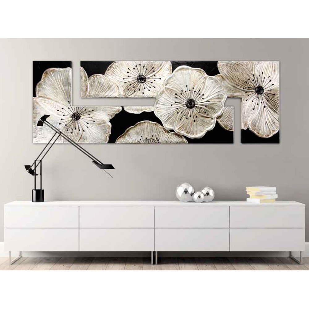 Декоративно пано за стена, PETUNIA ARGENTO от Pintdecor