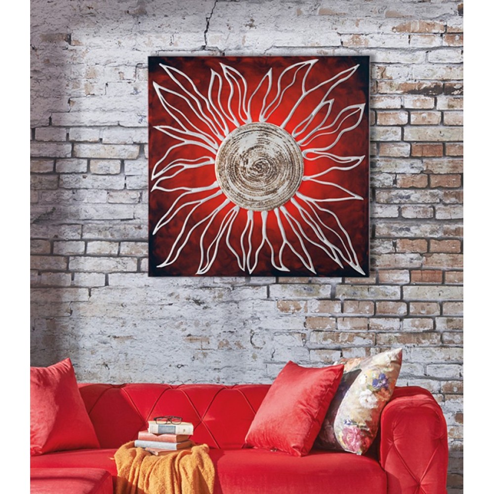 Модерно пано за стена, SOLLE ROSSO от Pintdecor 