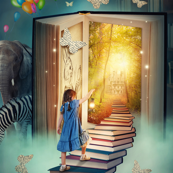 FANTASY BOOK - Декоративно пано за стена