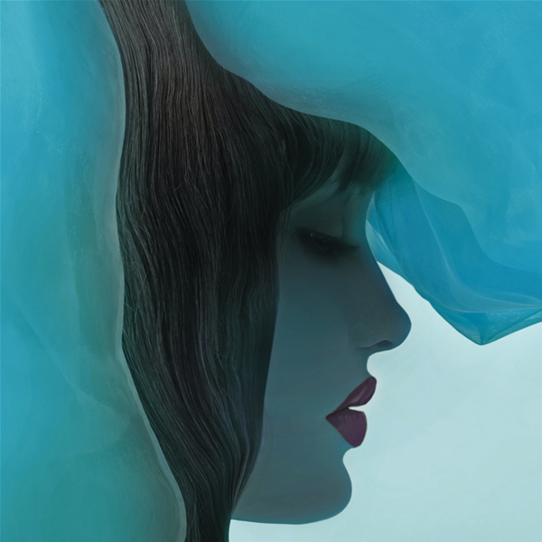 BLUE WOMAN - Модерна принт картина