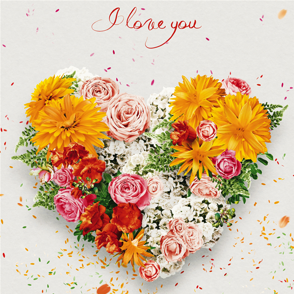 CUORE di FIORI - Италианска принт картина