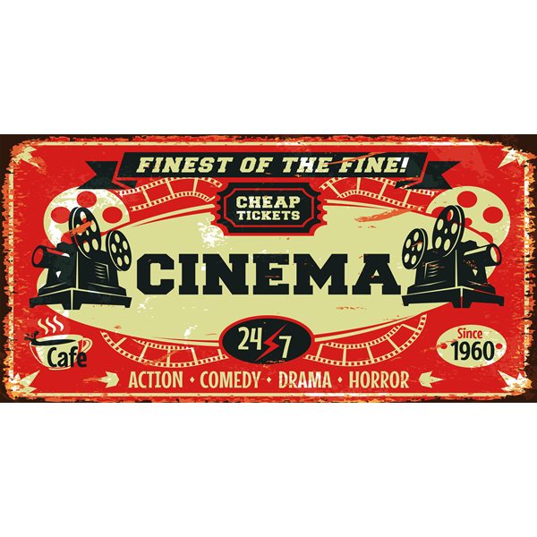 Пано за стена, CINEMA от Pintdecor