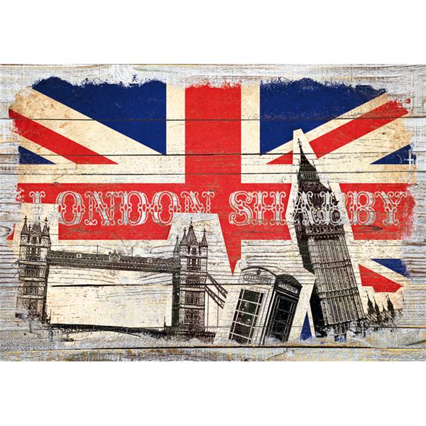 LONDON SHABBY - Фото принт картина за стена