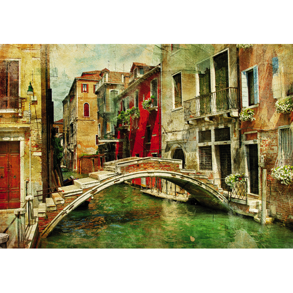 PONTICELLO sul CANALE - Модерен фото принт