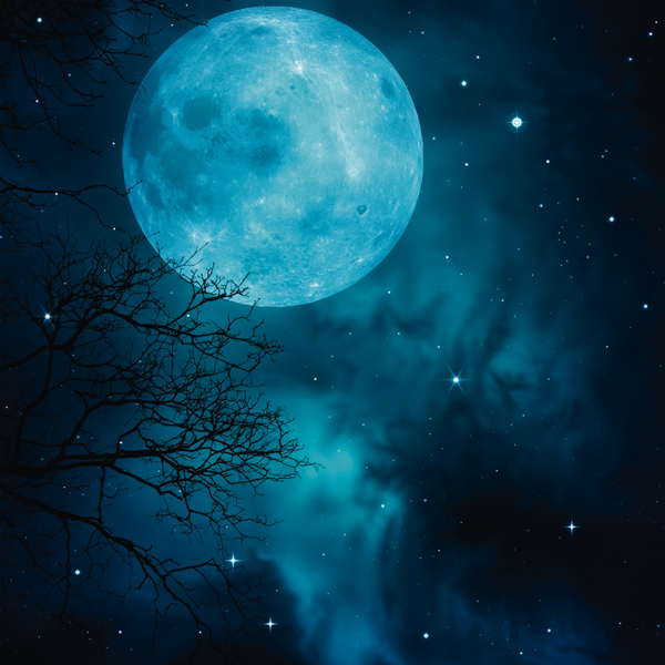 Пано за стена, LUNA AZZURRA от Pintdecor