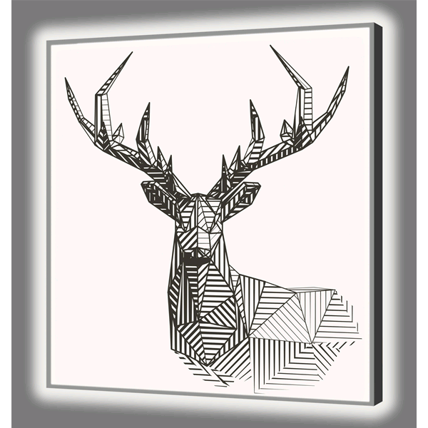 CERVUS - Декоративно LED пано