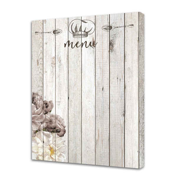 Модерна магнитна дъска за писане, CHEF MENU' 