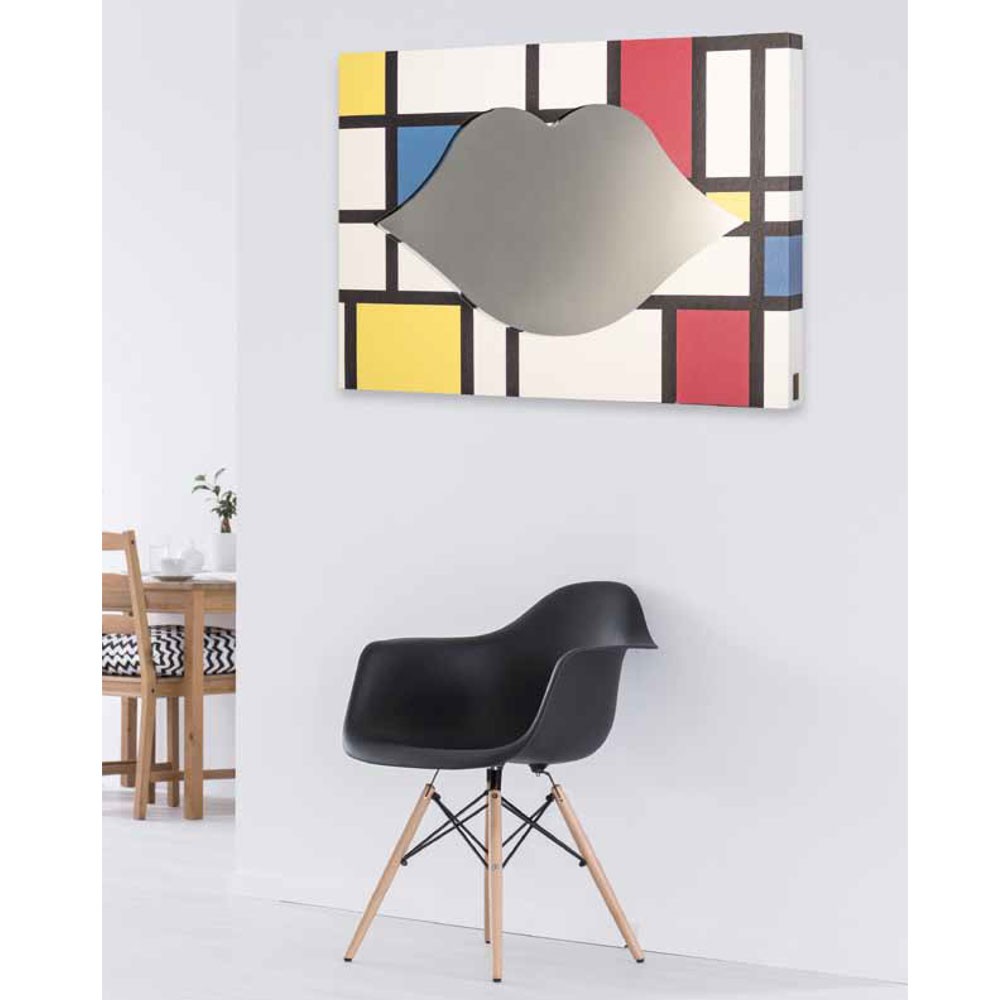 Стенно принт огледало, MONDRIAN от Pintdecor