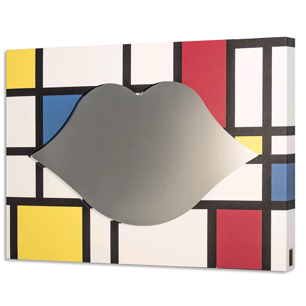 MONDRIAN - Стенно принт огледало