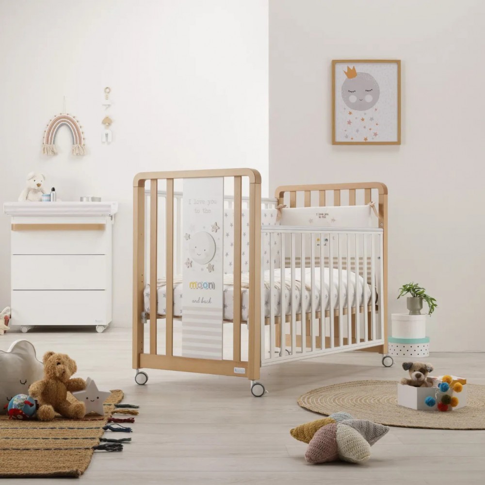 Модерна кошара с декоративен панел, Glam Moon 9 в 1