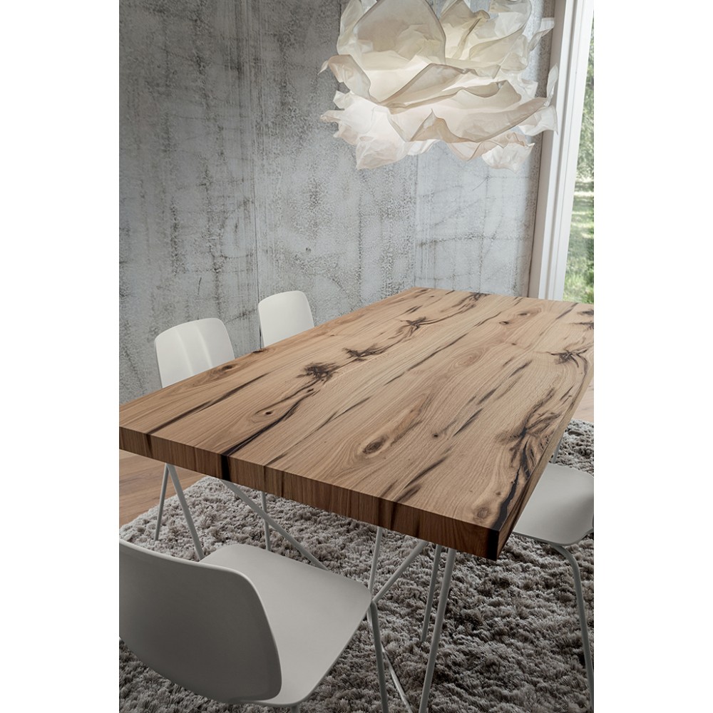 Трапезна маса, плот Antique Oak  - DENIS 200 см