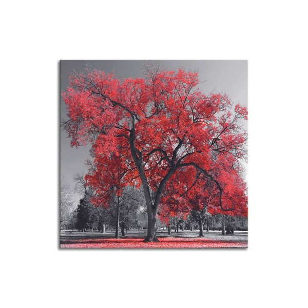 Big red tree