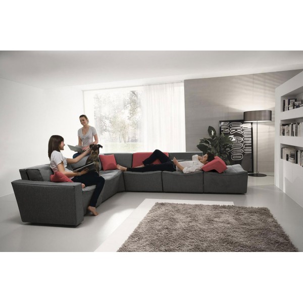 U - Модерна ъглова гарнитура, серия COZY